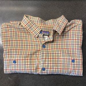 Patagonia Thin Flannel Style Button Down Shirt